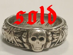 SS-Totenkopfring MÜHLING Ludwig 21.6.1943 - SOLD