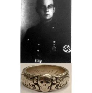 SS-Totenkopfring Franz DIESEN 20.4.1941