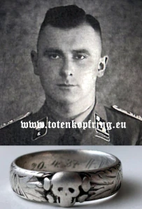SS-Totenkopfring GROTH 20.4.1937