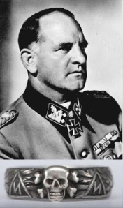 SS-Totenkopfring Josef "SEPP" DIETRICH 24. XII. 1933 - STUNNING CONDITION!!!