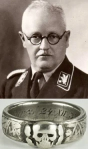SS-Totenkopfring F. X. SCHWARZ 24. XII. 1933