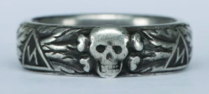 SS-Totenkopfring Oskar ADAMIK 20.4.1937