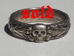 SS-Totenkopfring JOST 20.4.1944 - SOLD
