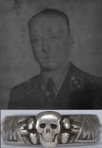 SS-Totenkopfring Josef GROHMANN 9.11.1940 - DIRLEWANGER!!!