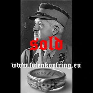 SS-Totenkopfring LANGE 9.11.1940