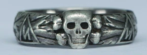 SS-Totenkopfring Ernst KNOBLAUCH 20.4.1942