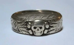SS-Totenkopfring Erich STEPHAN 20.4.1937 - Price on request