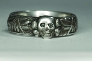 SS-Totenkopfring Walter EMMERICH 21.6.1942 - 3.SS DIV. TOTENKOPF!