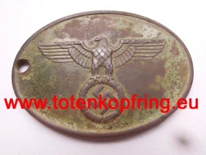 GESTAPO WARRANT DISC no. 9104