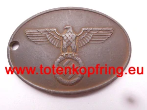 GESTAPO WARRANT DISC no. 9135