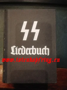 Liederbuch with SS-Totenkopfring picture