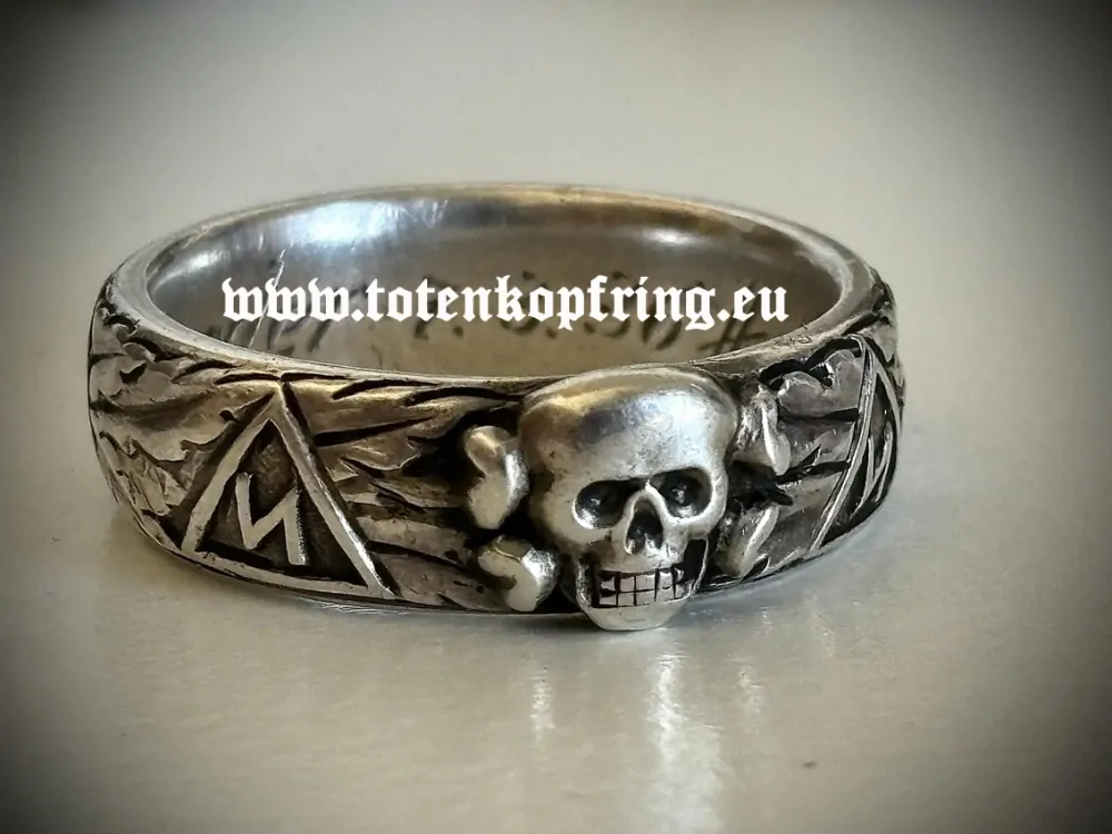 SS-Totenkopfring WOLFERSEDER August 7.3.1936 MINT!!! - SOLD