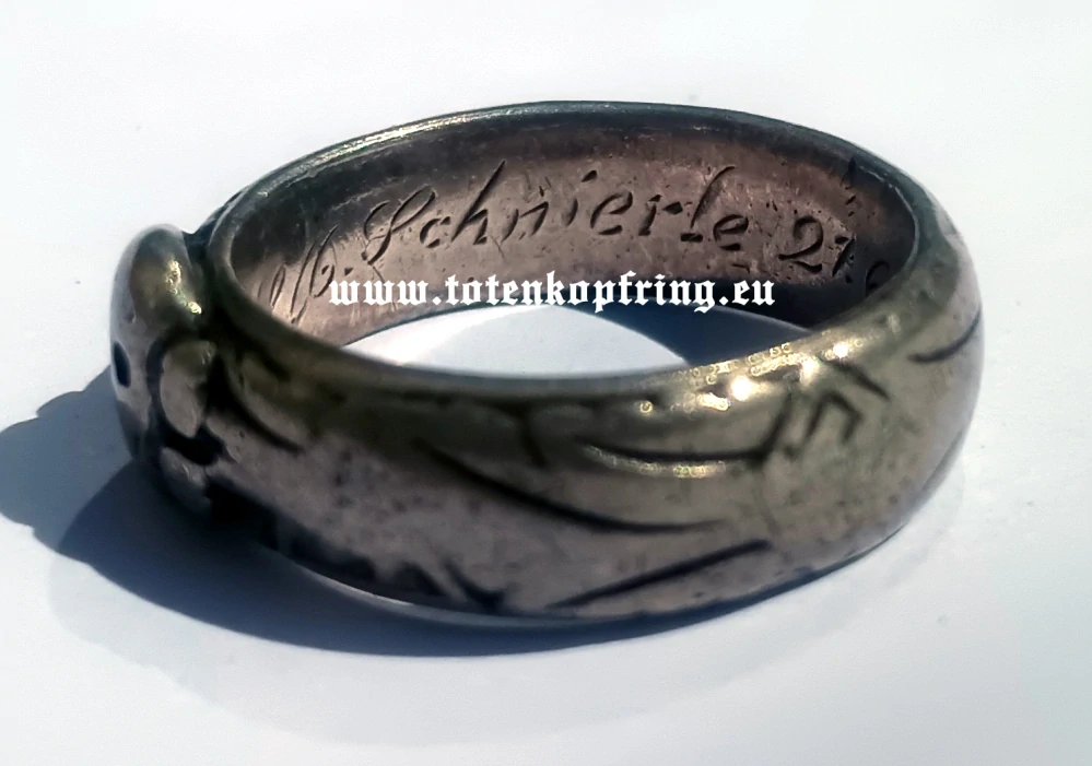 SS-Totenkopfring SCHNIERLE Paul 21.6.1941 - SOLD