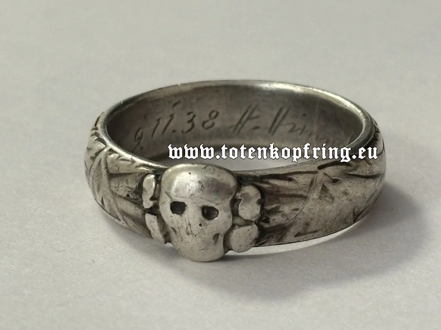 SS-Totenkopfring Adolf WILL 9.11.38