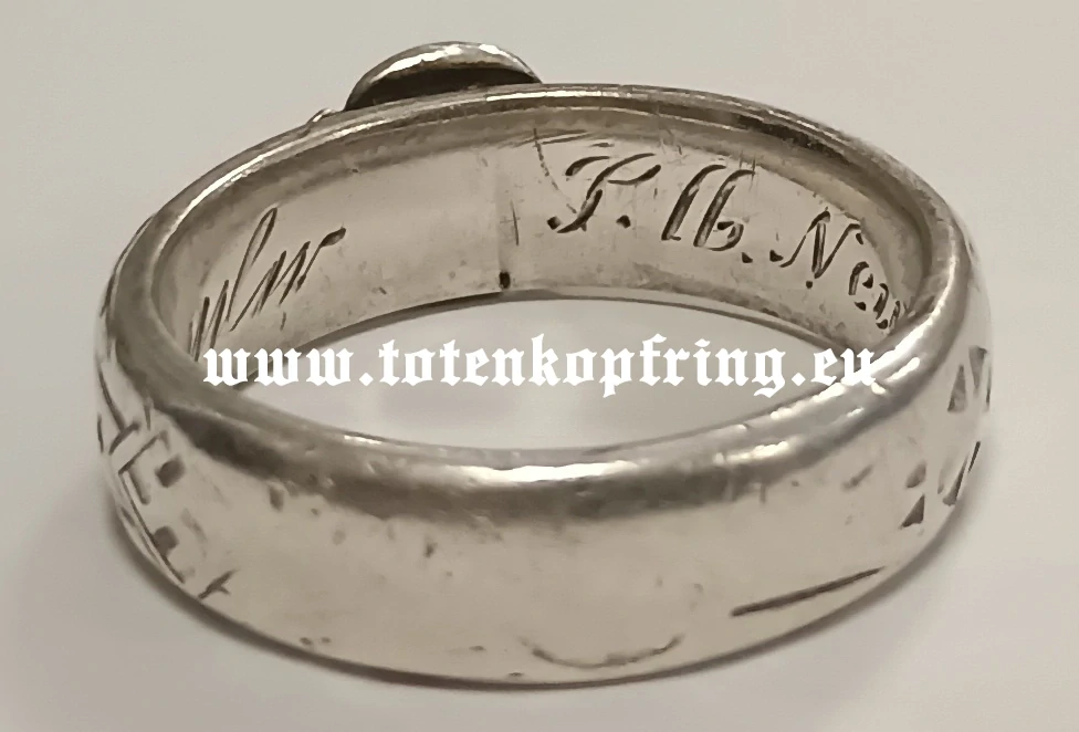 SS-Totenkopfring Hermann NEUFELDT 30.6.1934