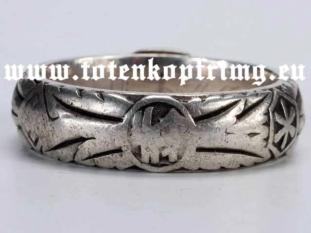 SS-Totenkopfring Friedrich LIPPACH 21.6.1943 - SOLD