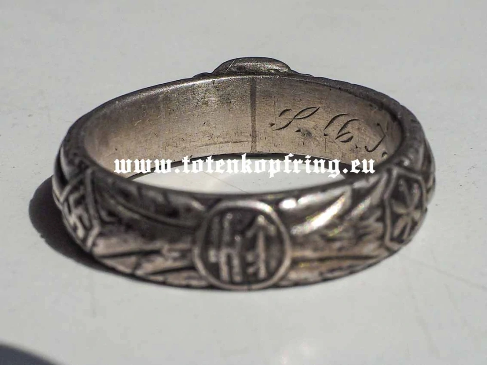 SS-Totenkopfring JOST 20.4.1944 - SOLD