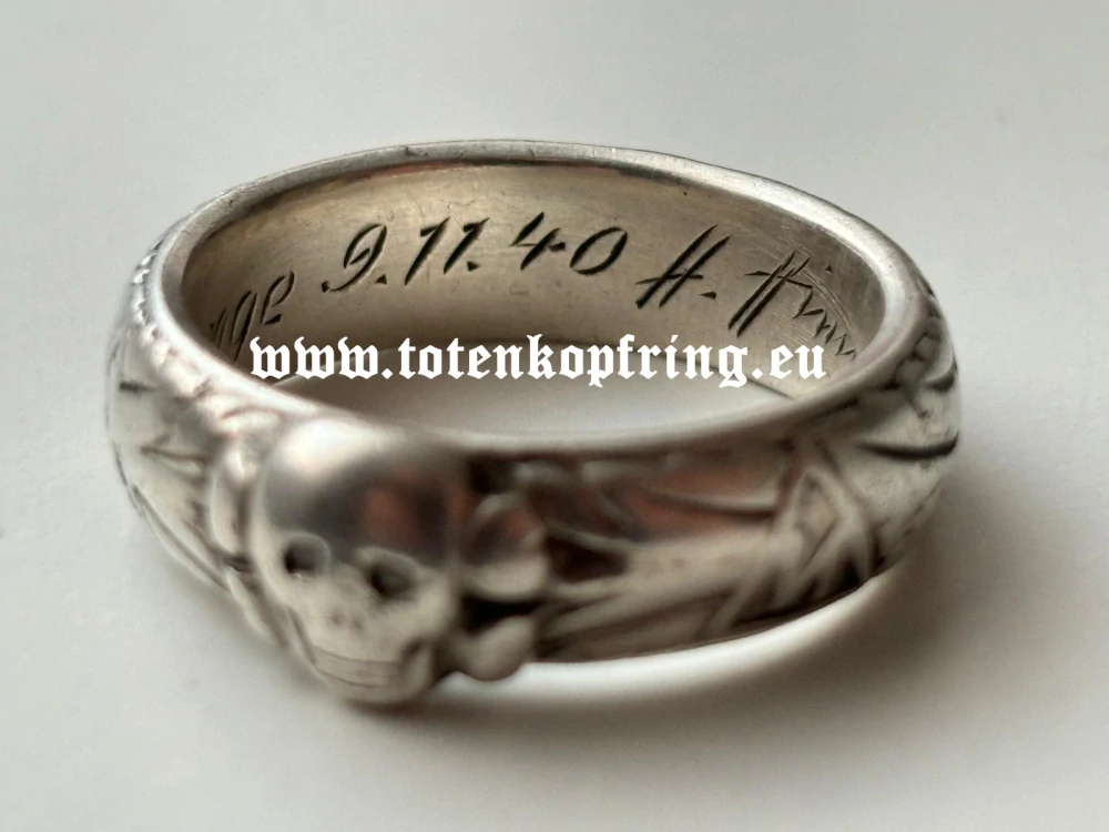 SS-Totenkopfring LANGE 9.11.1940