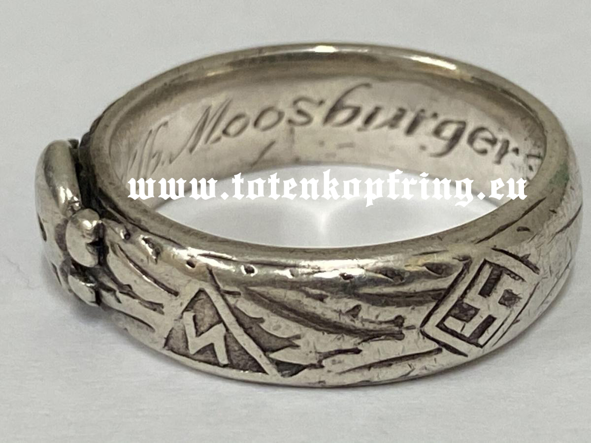 SS-Totenkopfring MOOSBURGER Otto 30.6.1934 - SOLD