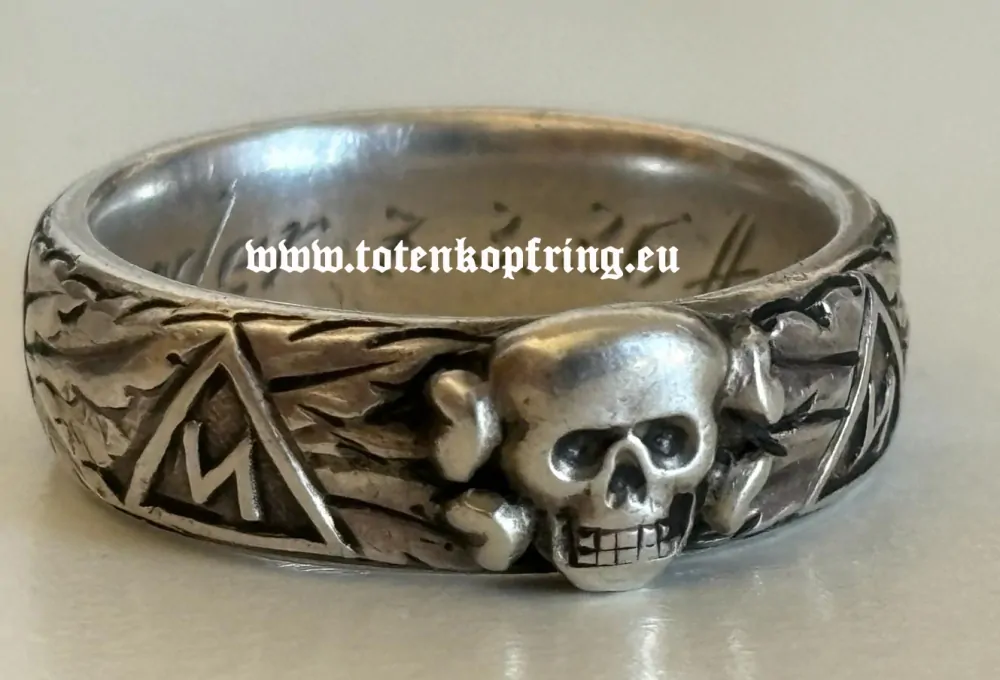 SS-Totenkopfring WOLFERSEDER August 7.3.1936 MINT!!! - SOLD