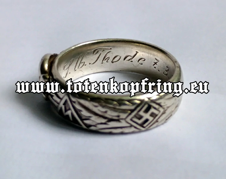 SS-Totenkopfring Günther THODE 7.3.1936