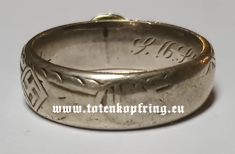 SS-Totenkopfring Erich STEPHAN 20.4.1937 - SOLD