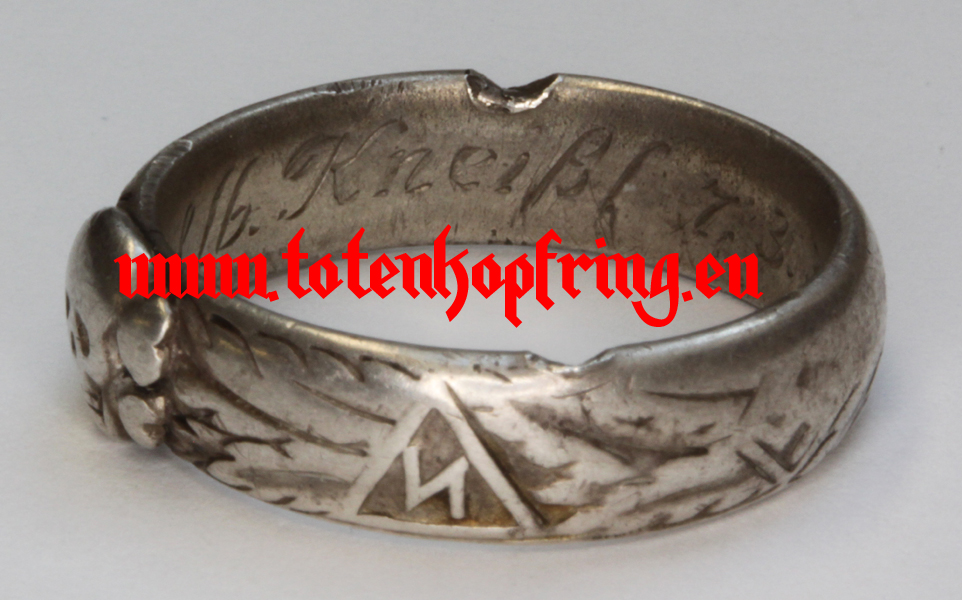 SS-Totenkopfring Michael KNEISSL 7.3.1936 - SOLD