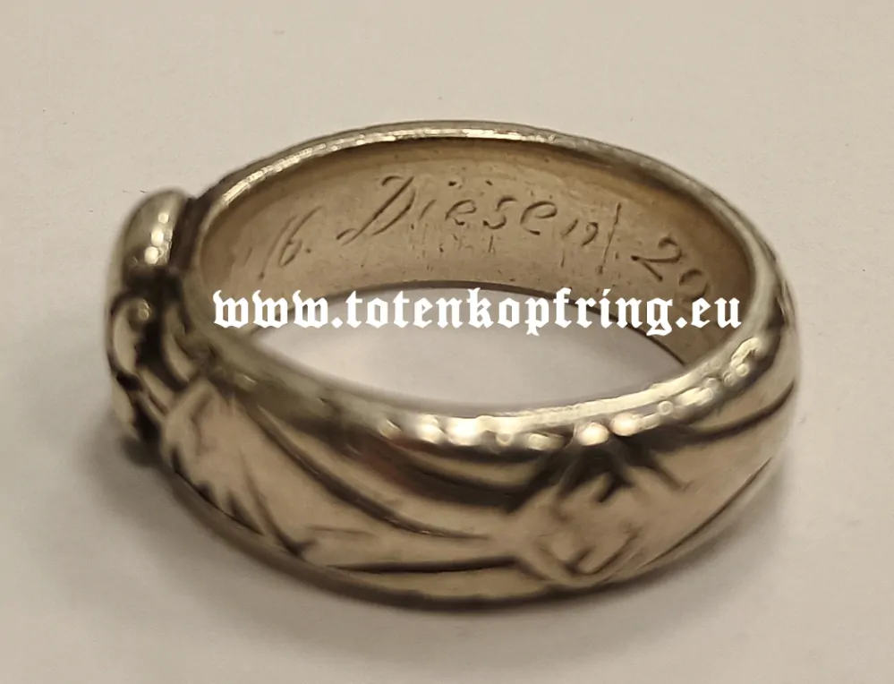 SS-Totenkopfring Franz DIESEN 20.4.1941