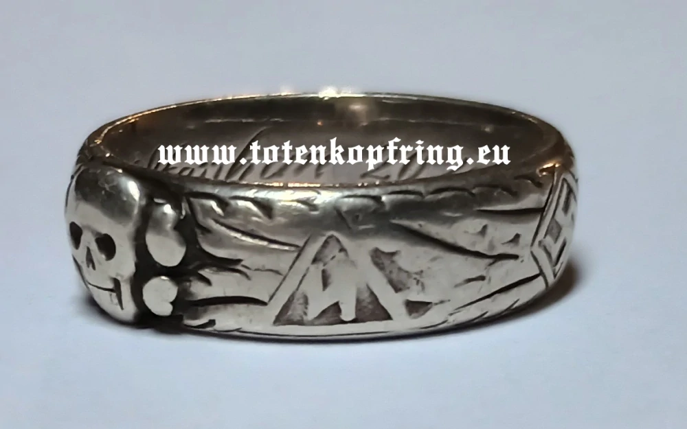 SS-Totenkopfring Erich STEPHAN 20.4.1937 - SOLD