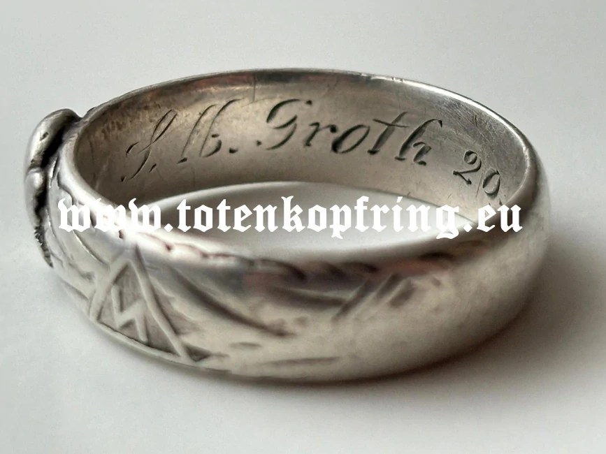 SS-Totenkopfring GROTH 20.4.1937