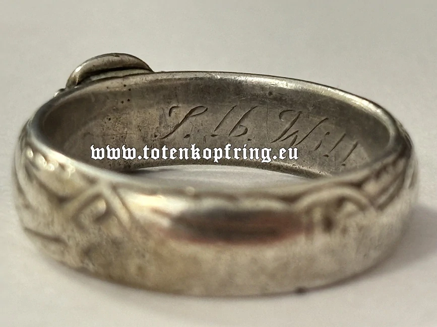SS-Totenkopfring Adolf WILL 9.11.38