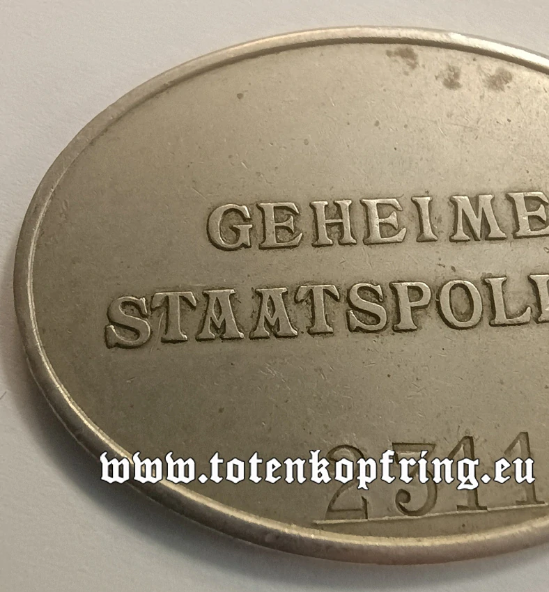 GESTAPO WARRANT DISC no. 2311