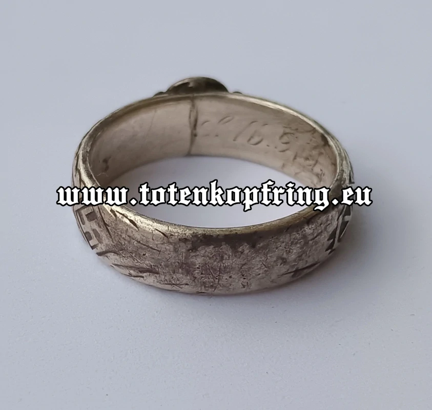 SS-Totenkopfring Heinz GLAS 20.4.1937 - BLOOD ORDER WINNER