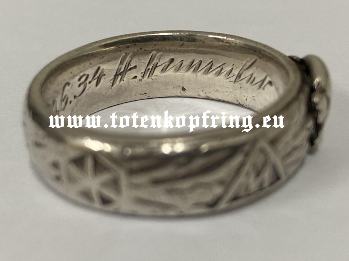 SS-Totenkopfring MOOSBURGER Otto 30.6.1934 - SOLD
